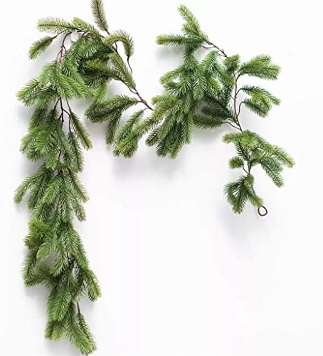 TJLSS GARLAND Faux Ivy Sezonska vinovavala Igla za iglu Cypress Garland Lisnata postrojenje Božićni kućni