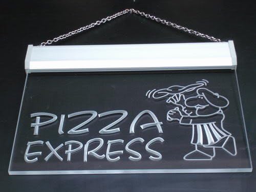 Adv Pro I182-B Otvoreno Pizza Express Enseigne Lumineuse Lact