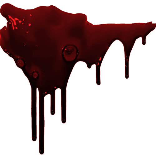 Delisoul lažna krv 0,5 fl oz, ultra realistična zastrašujuća krv, Halloween Cosplays Specijalni učinak rana FX krv za pozorište, kostim maleup, zombi, vampir i čudovište SFX šminka, mrak