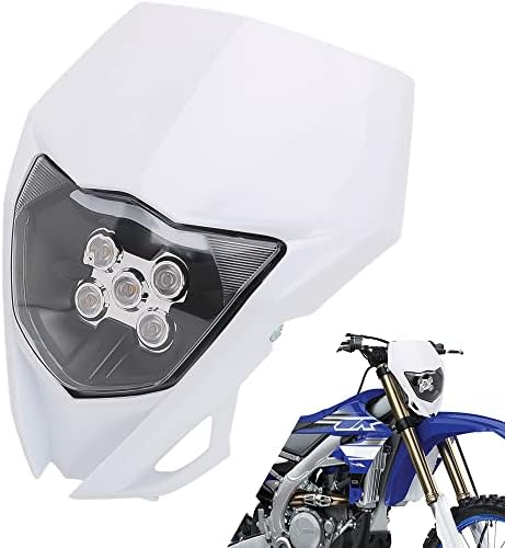 AnXin Dirt Bike Led prednja svjetla,Dirtbike komplet farova univerzalna glava motocikla lampa za