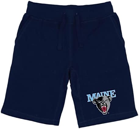 Umaine University of Maine Black Bears Premium Fleece kratke hlače Heather Grey