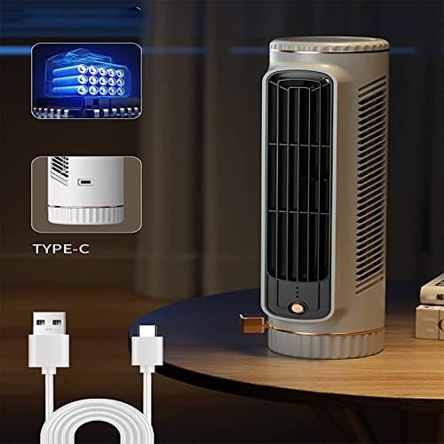 Prijenosni klima uređaji, Personal A-IR hladnijeg ventilatora automatski daljinski klima uređaj USB CALMIDIFIFIER sa 3-brzinom i automatskom tresenjem glave za kućnu kancelariju Spavaća soba
