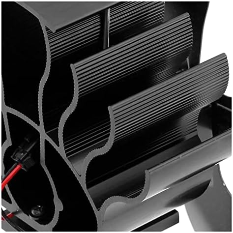 YYYSHOPP 4 oštrice ventilator peći na toplotu ventilator gorionik za drvo gorionik ventilator za