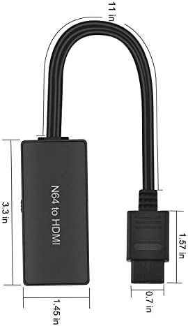 Momker za N64 16: pretvarač i N64 za nosač kabela 9 4: 3 Webcam Switmer uživo