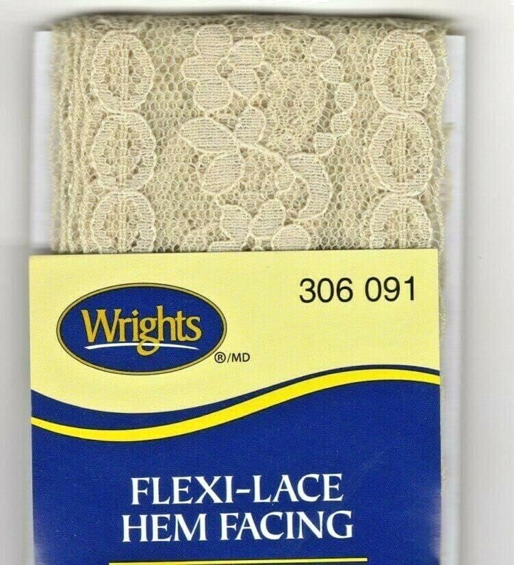 Wrights Beige (091 Flexi-Clear Hem - 2,5 Yds Popravka odjeće, šivanje