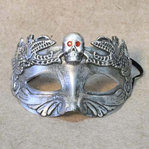 Prettyzoom 4 kom Polu Masquerade Masquerade Party Party Halloween Masquerade Skull Halloween