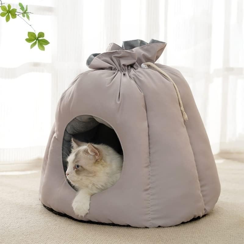 Quanjj Catcave Catnest tunelski krevet zimski pećinski mačji CatHouse šator za kućne ljubimce