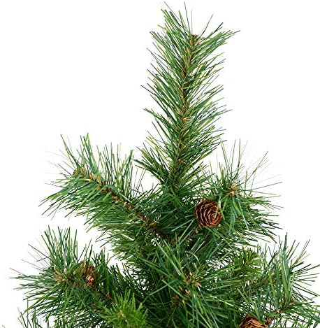 Vickerman 3 'Cheyenne Pine umjetno božinsko stablo, Ulin - Faux božićno drvce - Sezonski unutarnji kućni dekor