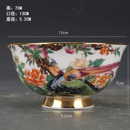 Xialon 13cm 5in qing dinastija yongzheng emamel boja boion uzorak zdjela antikne porculanski antikni antikni kolekcija