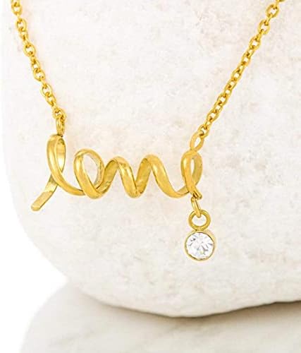 Nakit za poruke, ručno izrađena ogrlica - nadahnuća mama ogrlica majka zlatna nakit majka poklon zlatna