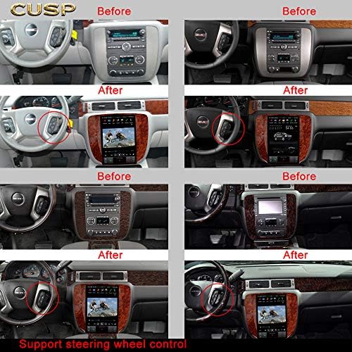 12,1 inčni vertikalni ekran Car Stereo Radio GPS navigacija za GMC Yukon Sierra Chevrolet Tahoe Suburban