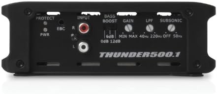 MTX Audio Thunder500.1 Thunder series Amplifier i audio terminator serije TNE212D 1,200 WATT Dvostruki 12-inčni