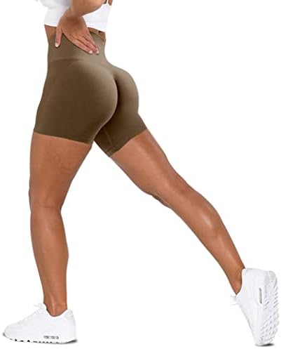 Konturousne šarene za vježbanje za žene visoki struk teretana biciklističke kratke hlače Tummy Control