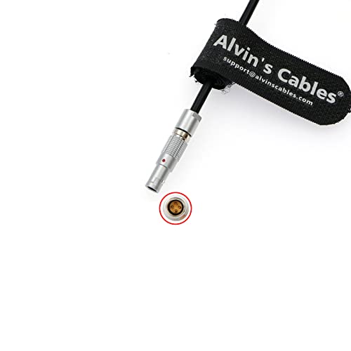 Alvinovi kablovi Crveni DSMC2 kamera sync kabela 00B 4 pin do 3BNC za Timecode Genlock okidač 60cm | 23.6Inches