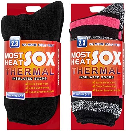 Termo čarape za žene, zimske čarape za toplo hladno vrijeme za trening & Aktivnosti na otvorenom