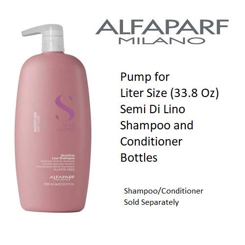 Alfaparf Milano pumpa za šampone i Regeneratore veličine Semi Di Lino litra, 1 ct.