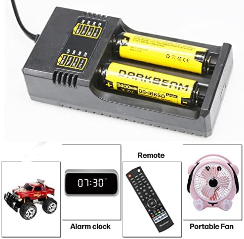 Punjač baterije 2 zaljev, LCD displej Brzi pametni punjač za punjive baterije