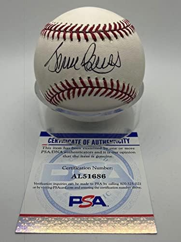 Jerry Reuss Los Angeles Dodgers potpisan je autografa službenog MLB bejzbol PSA DNK - autogramirani