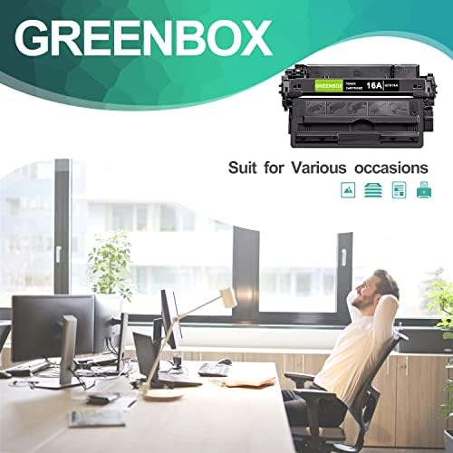 GREENBOX kompatibilan Q7516a zamjena tonera za Toner visokog kapaciteta za hp 16a Q7516A za HP Laserjet