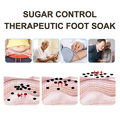 Zdravstvena kontrola šećera terapeutska namakanje stopala, prirodne terapeutske torbe za namakanje