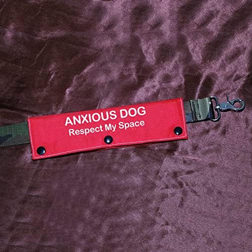 Smiješni pas povoznički rukav tjedni pas poštuje moj svemirski pas povodac omotač upozorenja za patch oznaku