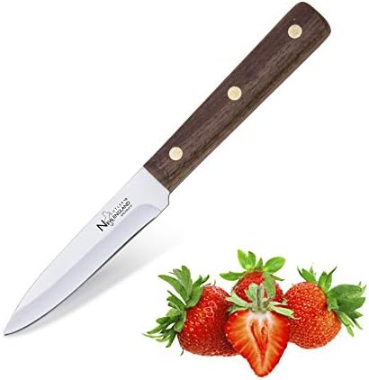Novi engleski pribor za jelo vrhunski visokougljični Nerđajući čelik 3,5 inča Pro Paring kuharski nož sa oštrim
