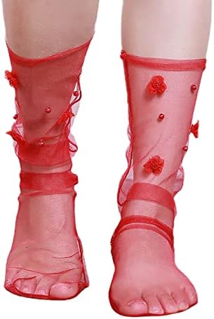 RIP Barb Socks čipke čarape za gležnjeve za žene ruffle čarape žene Fishnet gležnjačke čarape tople čarape