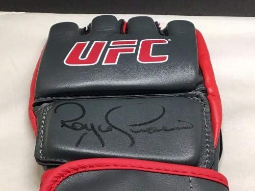 Royce Gracie potpisane UFC rukavice sa autogramom PSA / DNK COA 1e-UFC rukavice sa autogramom
