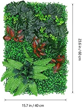 Winomo umjetni bokseok živice umjetnost bršljana listova zaštita zaštita od umjetne zelenilo prostirke