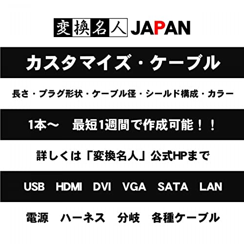 変換 名人 Japan HDMI kabl