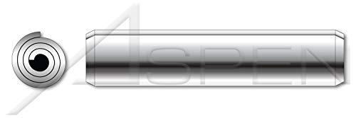 M2. 5 X 18mm, ISO 8750, Metrički, namotane opružne igle, AISI 301 Nerđajući čelik