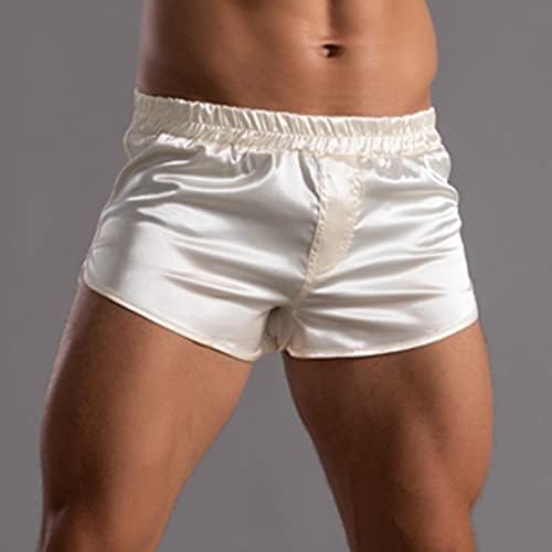 Bmisegm muške bokserice donji veš muške ljetne jednobojne pantalone elastična traka labavi brzo