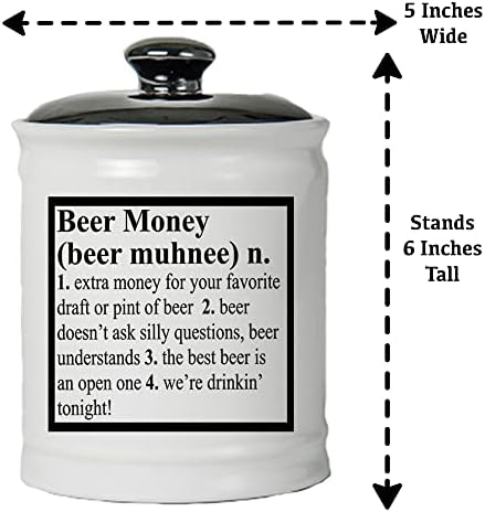 Pivo Moneke Keramička svinja, slatkiša, smiješni poklon za tatu, poklone za ljubitelje piva, poklone piva