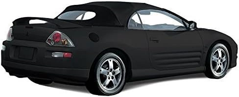 Kompatibilan sa Mitsubishi Eclipse Spyder Convertibible Top 2000-2005 sa grijanim staklenim prozorom u platnu krpu