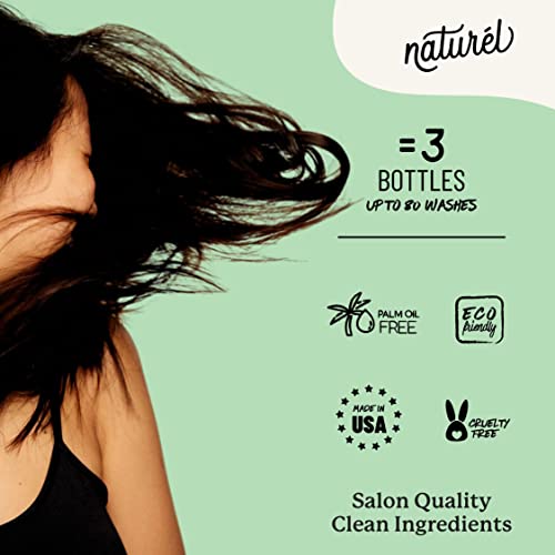 Naturel Boost Volumizing šampon i regenerator bar Set, Volumizing šampon Bar za finu ili masnu kosu,