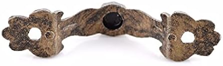 CHSOW 10pcs Box ručka cinkovog legura gumenjak brončani tonski antikni povlači za nameštaj drvenih nakita