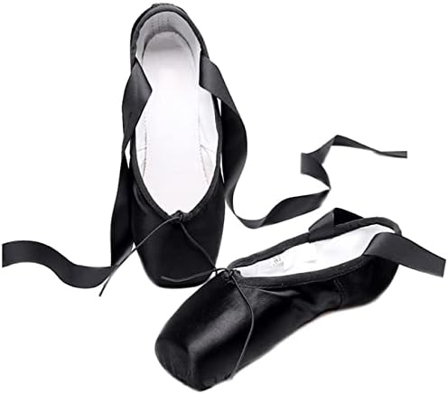 Bininbox Girl's Canvas Ballet Dance Toe Cipele Professional Saten Pointe Cipele