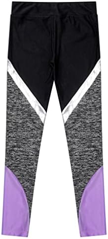 TIAOBUG GIRKE Obuka Sportske grudnjake i gimnastičke gamaše Track Set Set Crop Top Yoga Hlače odijelo