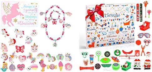 Mjartoria Bundle - DIY Advent Calendar Jewelry 2022 za djevojčice - nakit od jednoroga Advent Calendar