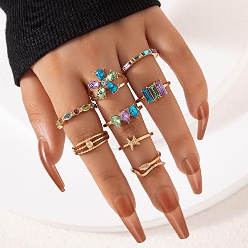 2023 Novi jednostavan geometrijski prsten retro lično lično modni temperament Otvoreni zglobni prsten zaljubljeni poklon ženski nakit prstenovi