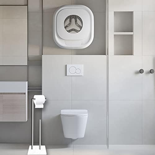 EQYBW Slobodno stojeći toaletni nosač papira SUS 304 Nehrđajući čelik Kupalište WC WC TISH TISKANJE