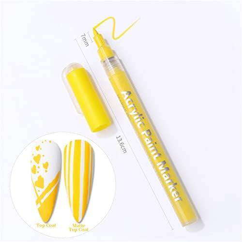 Olovka za nokte olovka za nokte vodootporna olovka za nokte olovka za brzo sušenje noktiju olovka za farbanje DIY apstraktne linije olovka za nokte prijenosni vrh noktiju za farbanje opreme za nokte francuski manikir