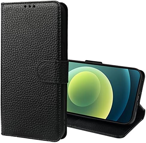 Bocasal torbica za novčanik od prave kože za iPhone 12 Pro Max Wireless Charge RFID blokirajući držač