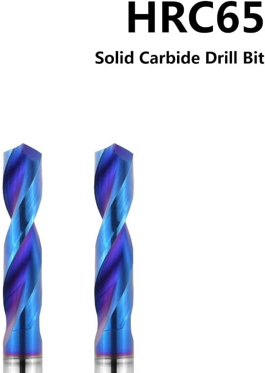 MOUNTAIN MEN Twist Drill 1kom 1mm-16mm HRC65 čvrste karbidne burgije, 3d plava spiralna flauta Twist
