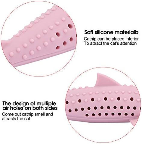 Salutuy CAT četkica za zube Catnip, silikon Jednostavan za čišćenje mekane trajne mačje igračke