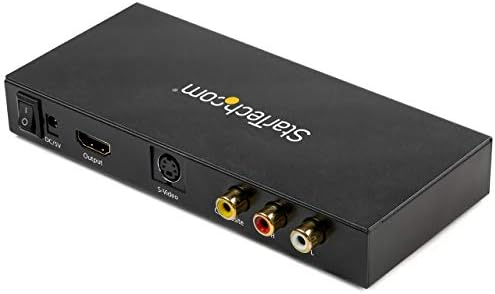 Starch.com S-Video ili kompozit za HDMI pretvarač sa zvukom - 720p - NTSC & PAL - analogni za