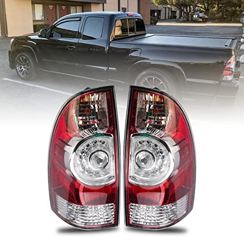 vks par zadnjih svjetala lijevo desno sklop kočiono svjetlo kompatibilno sa 2005-2015 Toyota Tacoma Pickup LED tip zamijenite 8156004160 8155004160
