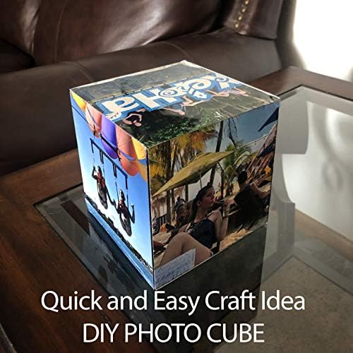 Silverlake Craft Fun blok - 4 pakovanje 5x5x5 EPS polistiren kocke za izradu, modeliranje, umjetničke projekte i cvjetne aranžmane - kiparski blok za DIY školske projekte