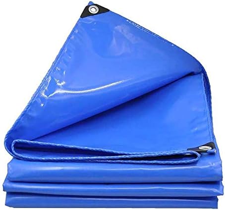 Teška cerada - 600g / m2 plava, vanjsko kampiranje kiše otporna na sunčanu zaštitu, kućni podni pokrivač, višestruki spec