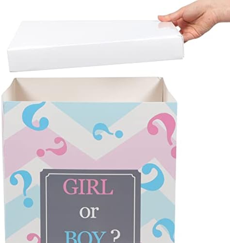 Upkoch Spol Otkrijte kutiju balona Fun Baby Boy ili Girl Pogodite ukras za tuširanje za bebe